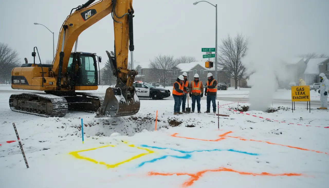 AG sues Kansas City construction company for digging through snow-covered utility markings