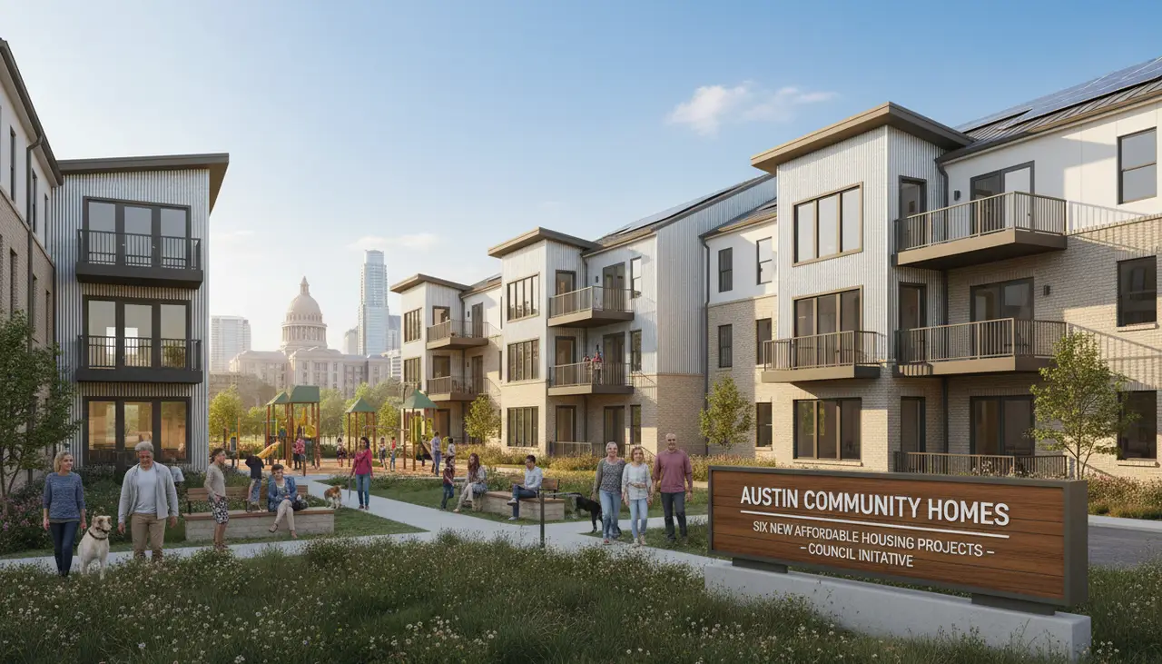 Austin council backs six new affordable housing projects