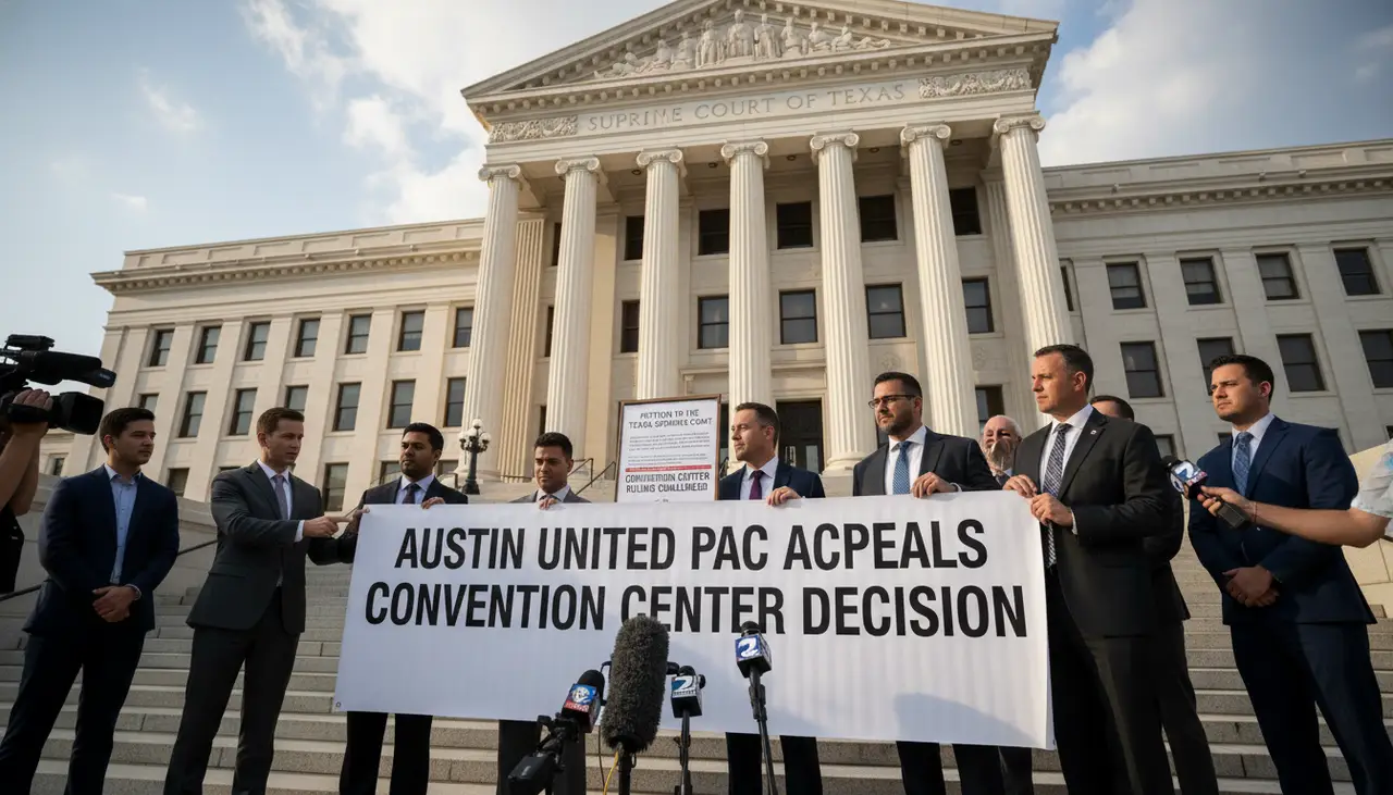 Austin United PAC appeals convention center decision to Texas Supreme Court