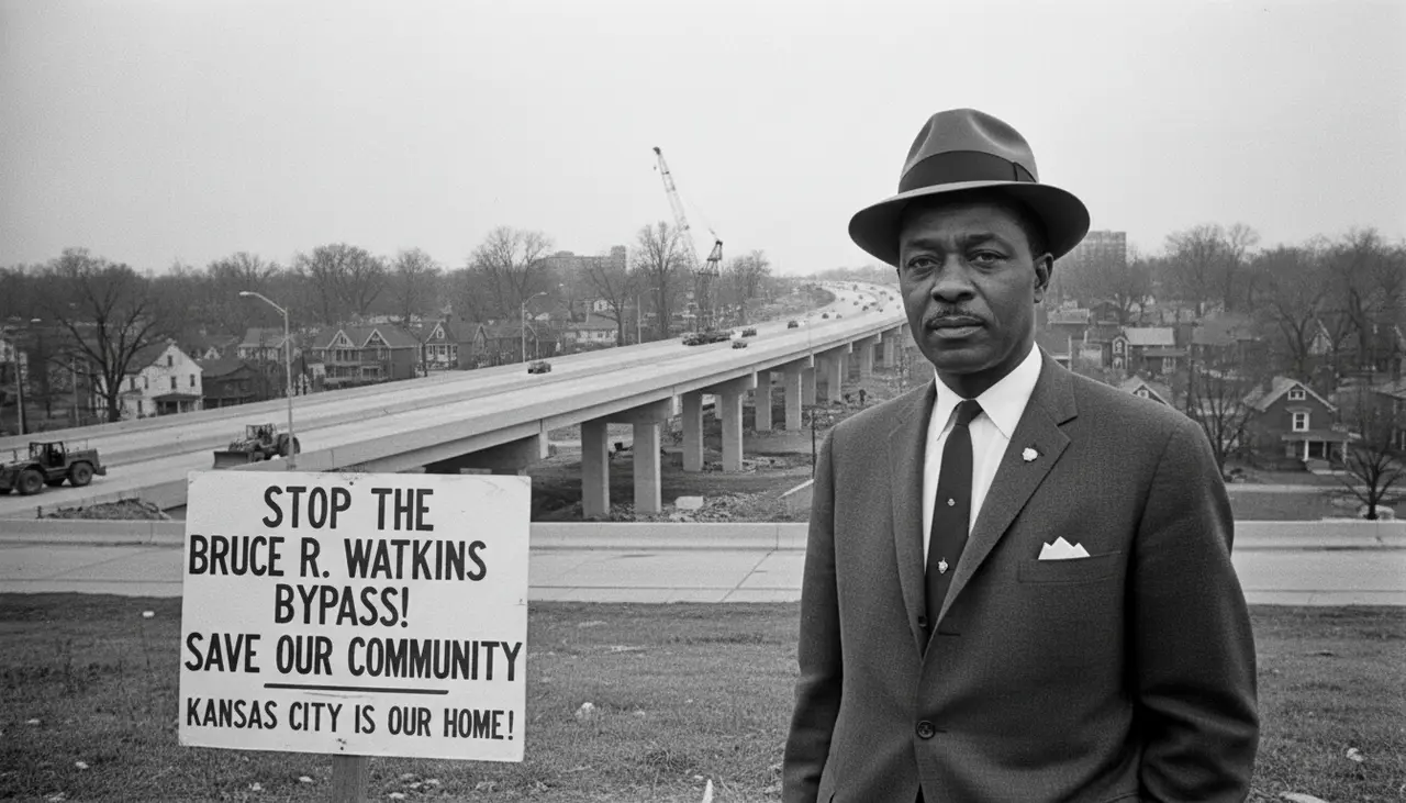 Bruce R. Watkins, Kansas City's pathbreaking activist, opposed the highway now named for him