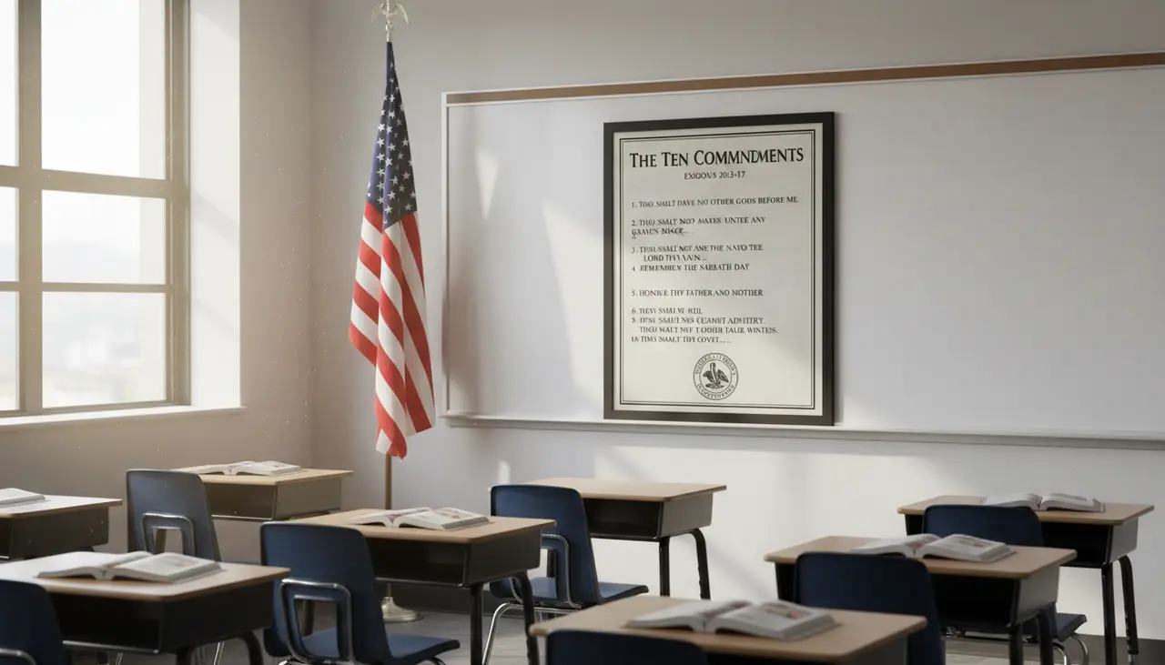 Court clears way for Louisiana law requiring Ten Commandments in classrooms to take effect