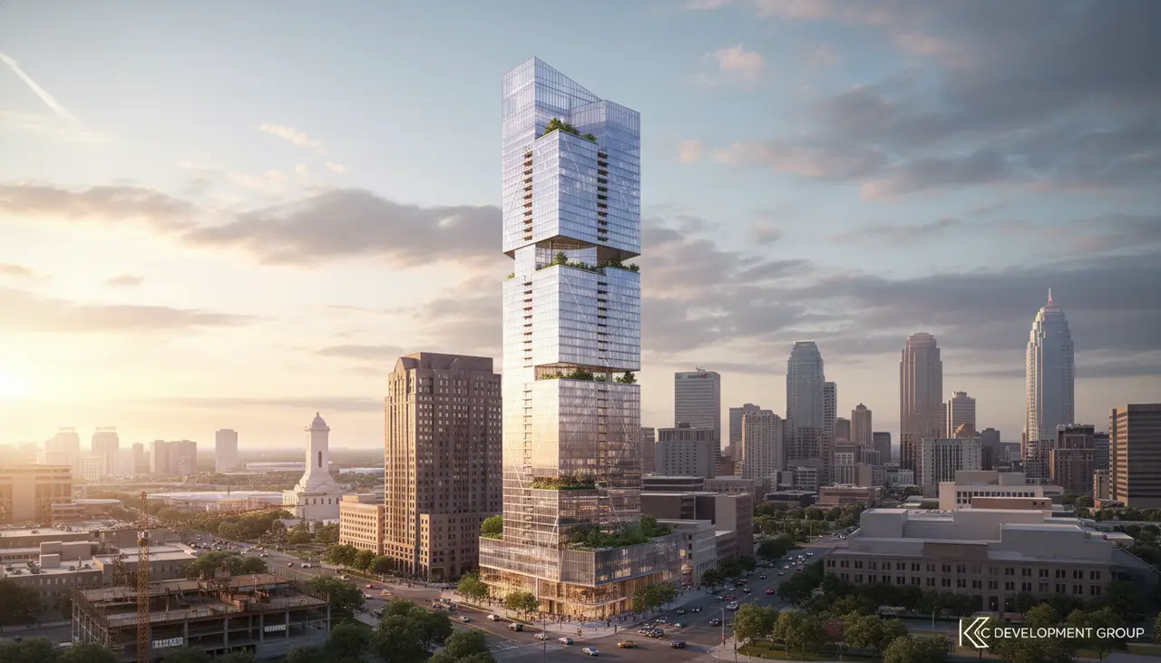 Development group outlines plans for 33-story high-rise near downtown Kansas City, Missouri