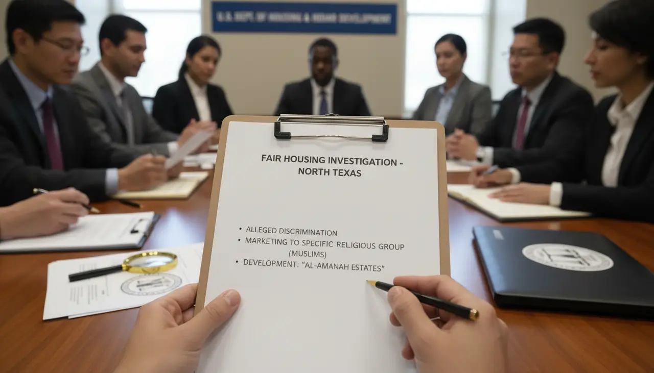 Feds launch fair housing probe into North Texas development marketed to Muslims