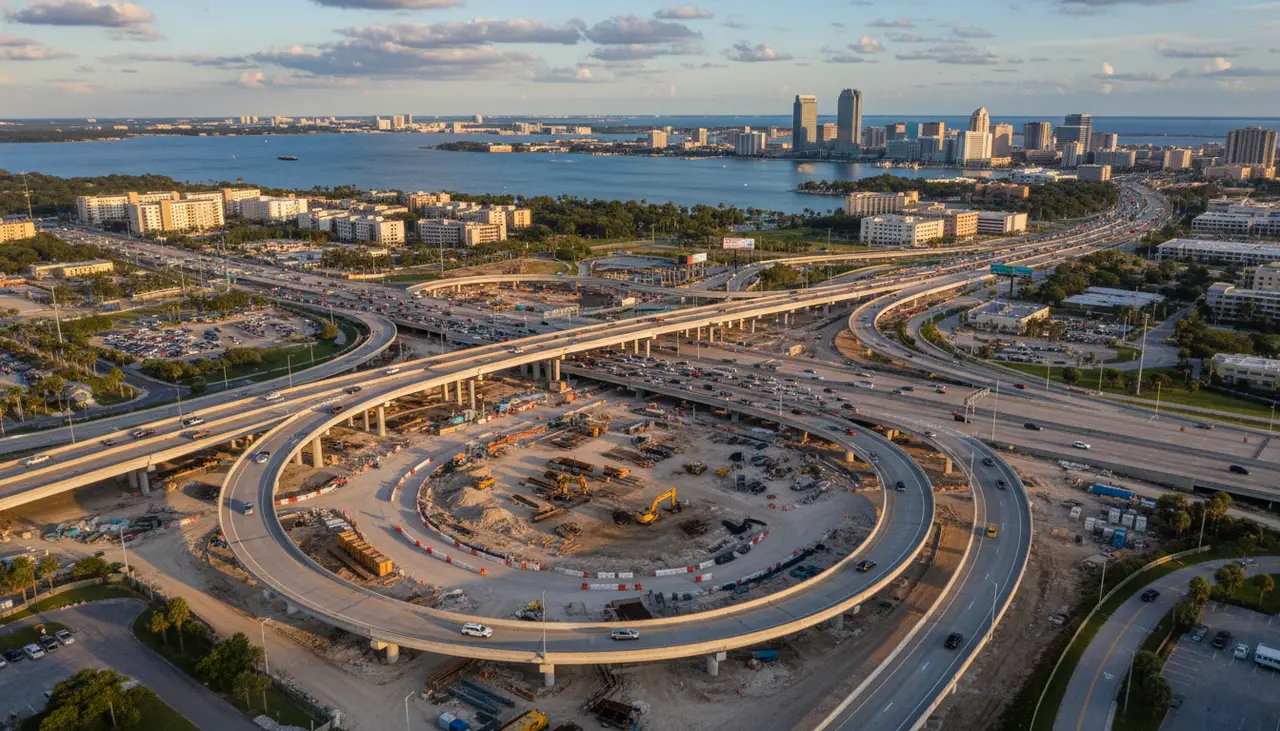 Florida DOT Begins $643M Westshore Interchange Reconstruction in Tampa Bay