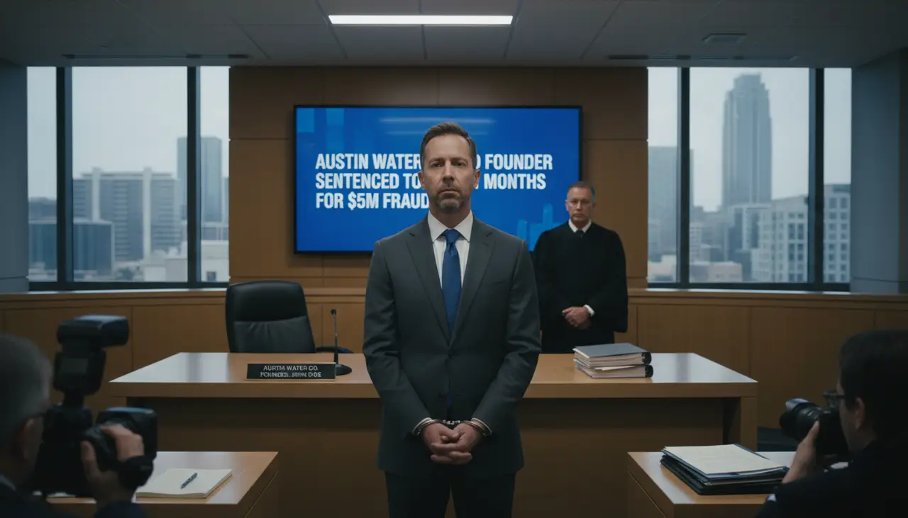 Founder of Austin-based water brand sentenced to 51 months for defrauding over $6M