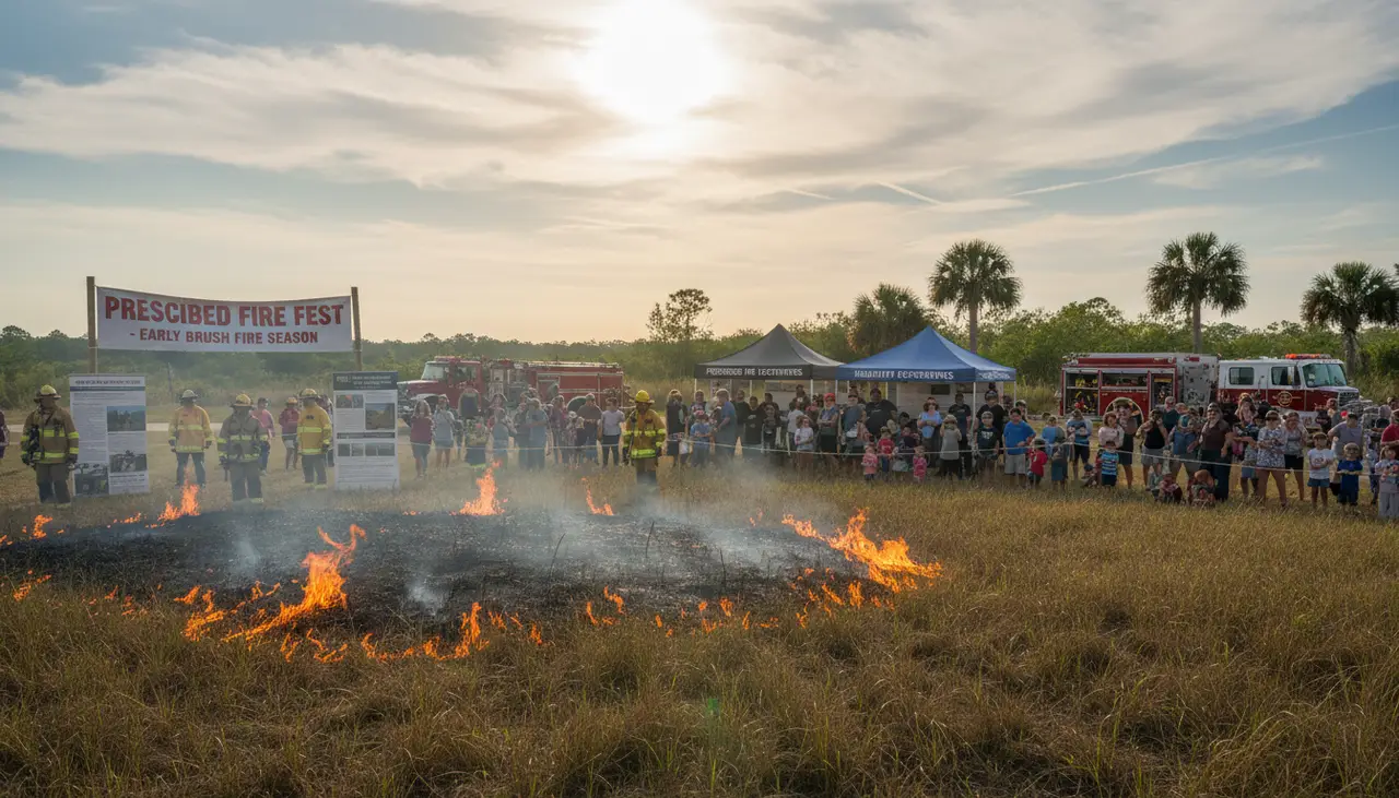Hillsborough County hosts Prescribed Fire Fest as early brush fire season heats up