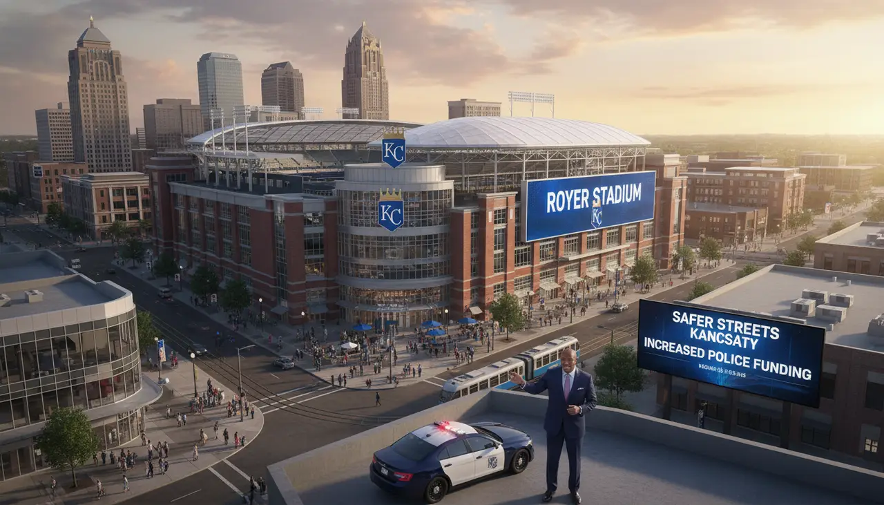 Kansas City mayor’s final year plans: a downtown Royals stadium and even more police funding