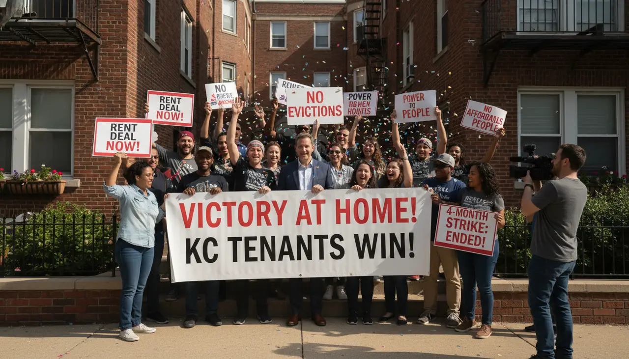 Kansas City tenants end their 4-month rent strike with a deal