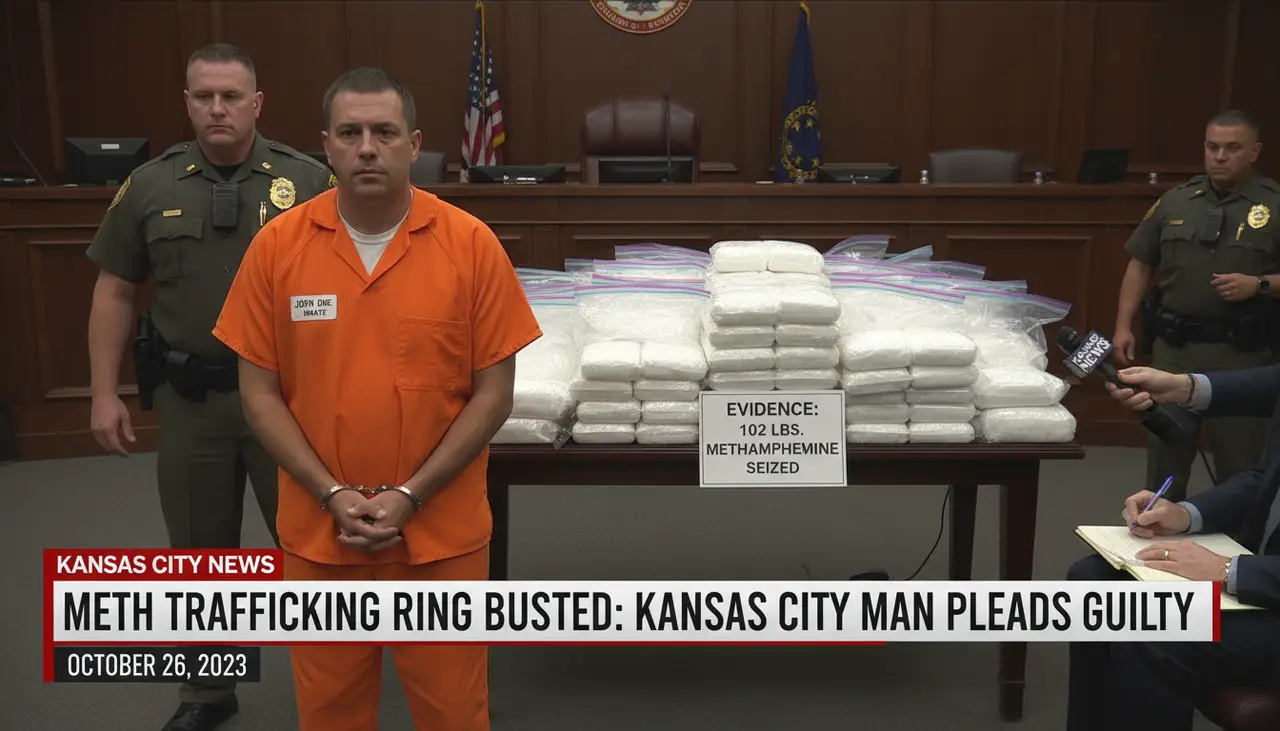 Meth trafficking ring busted: Kansas City man latest to plead guilty in 102-lb. seizure