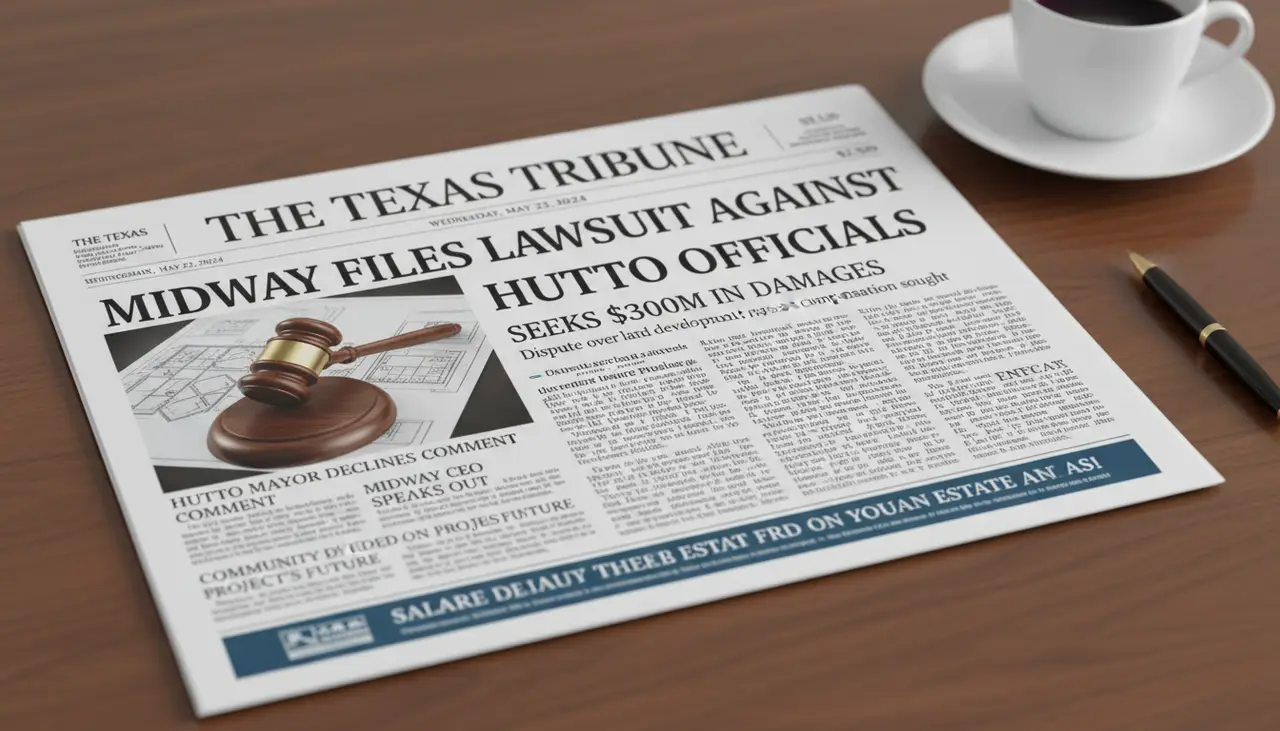 Midway files suit against Hutto officials, seeks $300M in damages