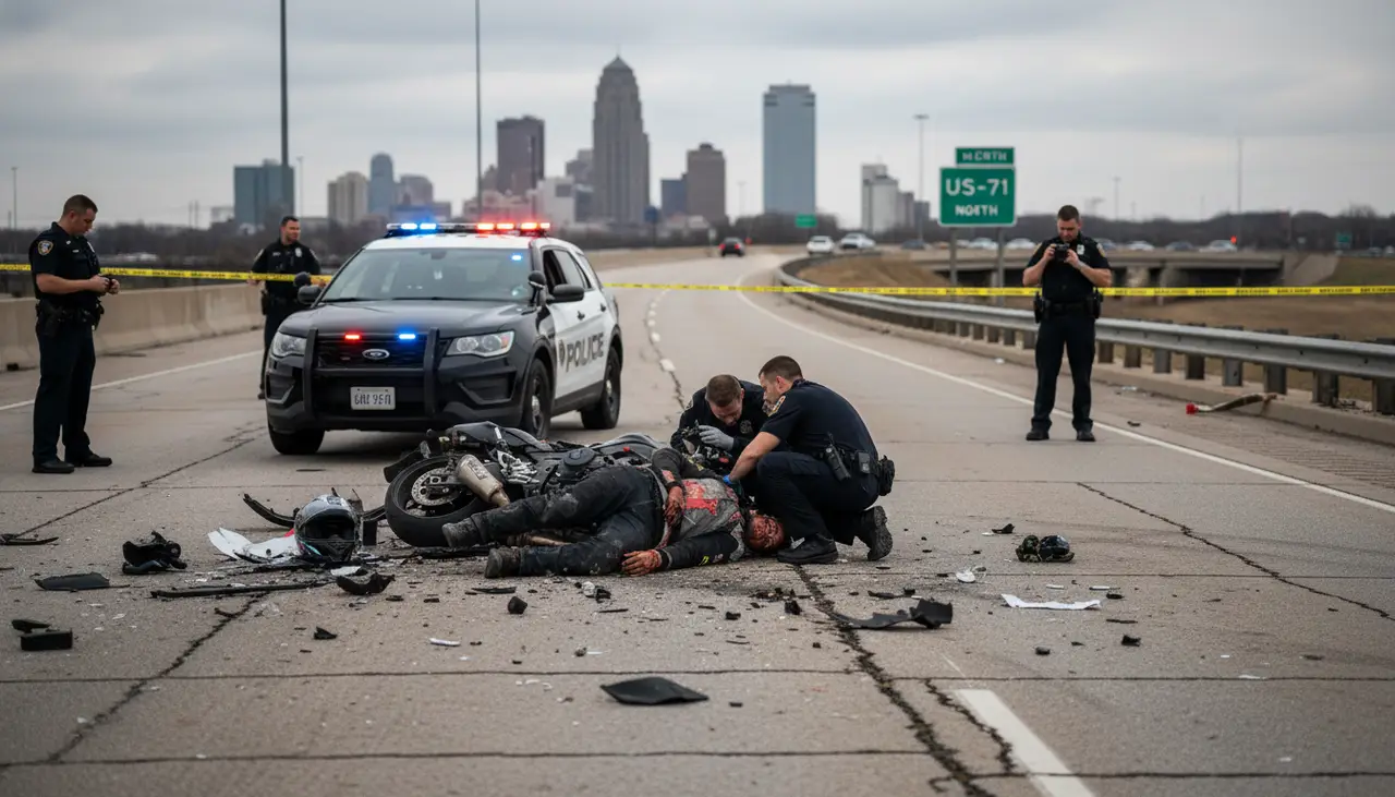 Motorcyclist critically hurt in Kansas City crash, investigation ongoing