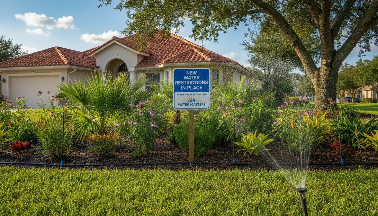 New Water Restrictions In Place Across The Tampa Bay Area: SWFMD