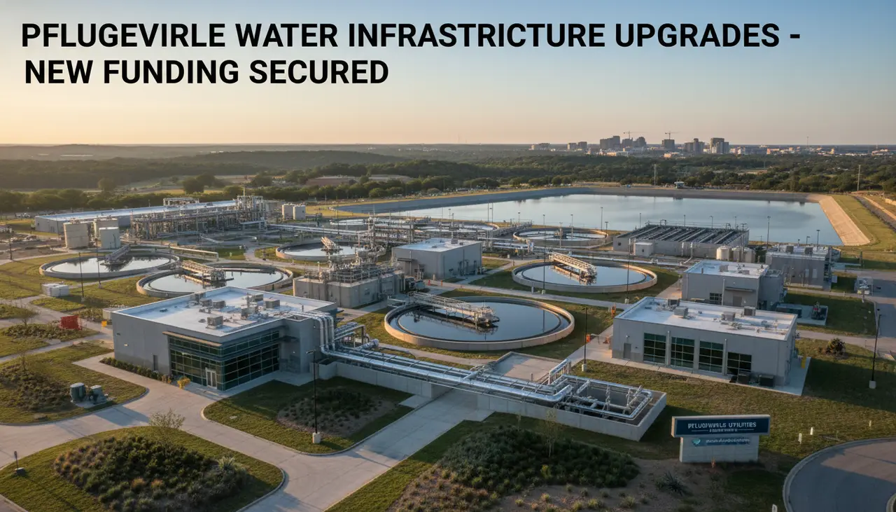 Pflugerville Gets New Funding for Water Infrastructure Upgrades