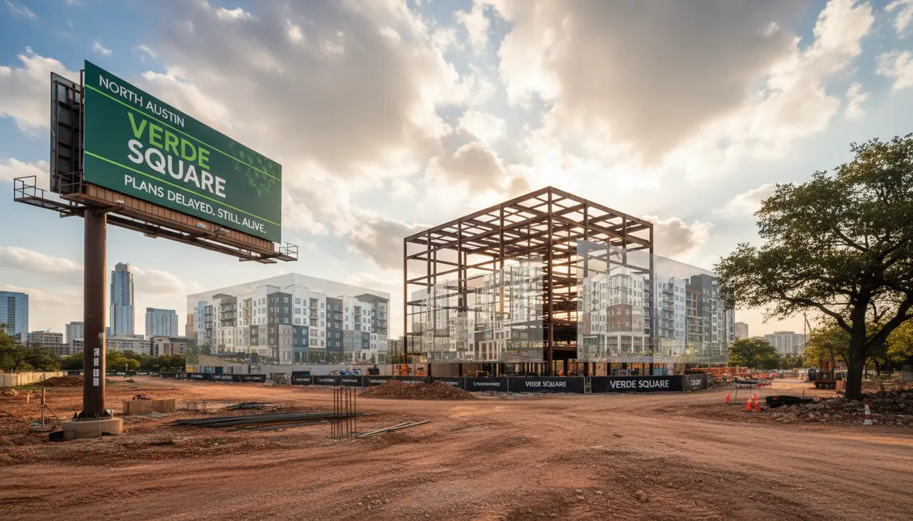Plans for North Austin's Verde Square development delayed but still alive