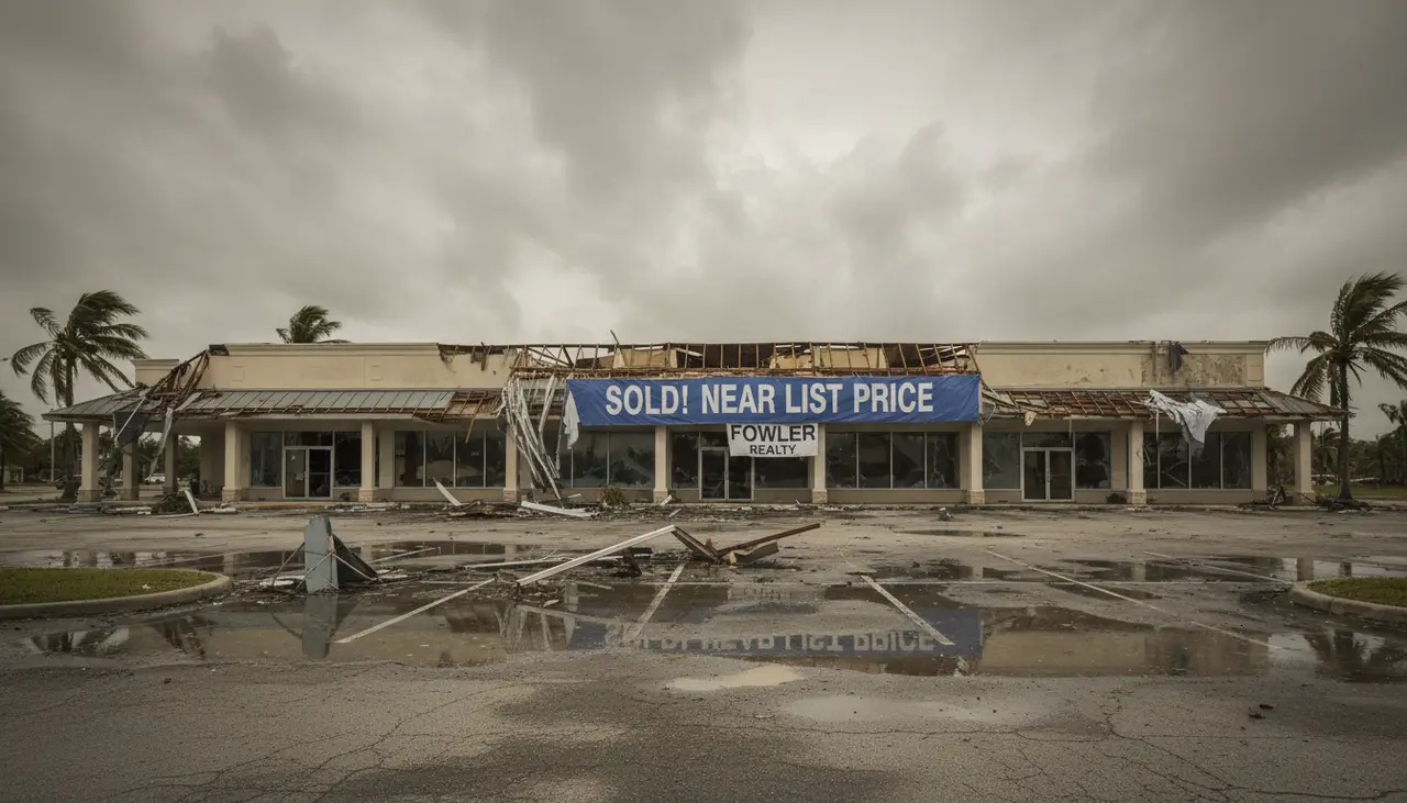 Storm-damaged Fowler Shopping Plaza sells near list price
