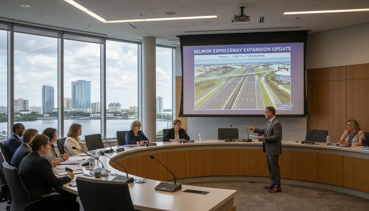 Tampa City Council gets update on Selmon Expressway expansion as construction nears