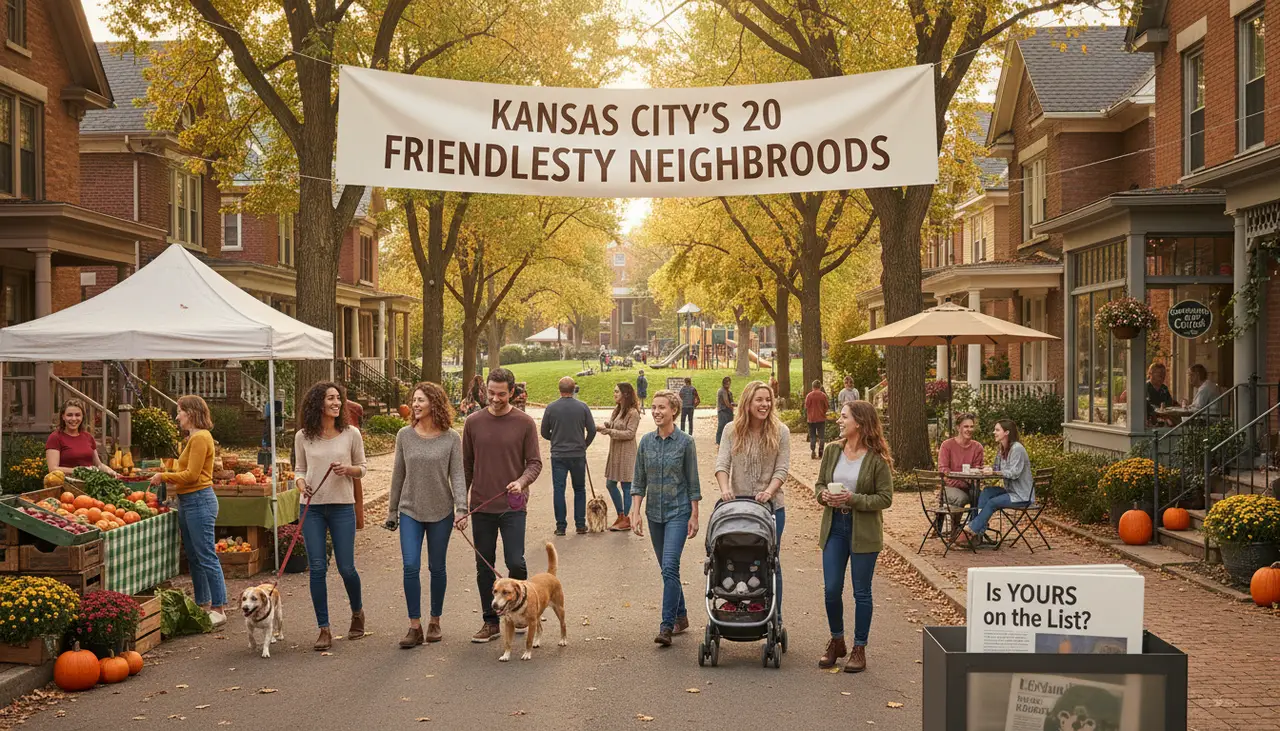 The 20 friendliest neighborhoods in Kansas City — Is yours on the list?