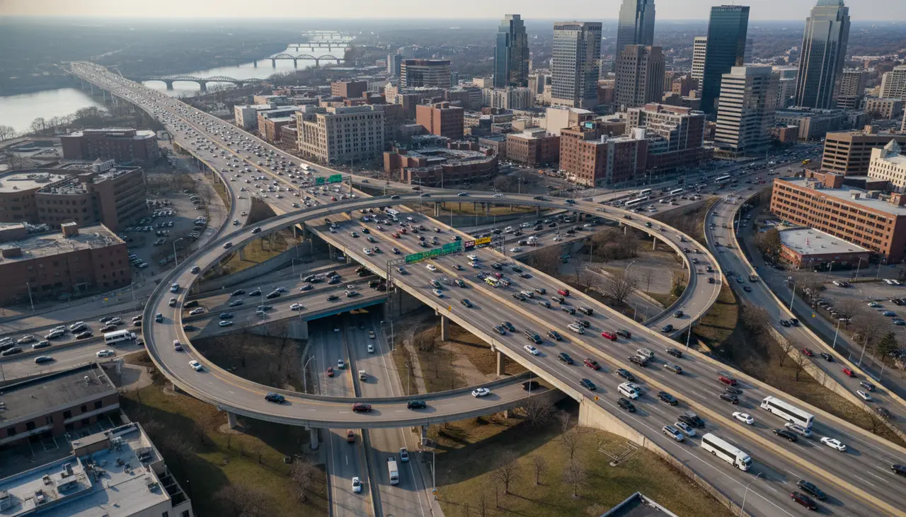 Traffic alert: North loop of KC’s downtown reopens after temporary closure