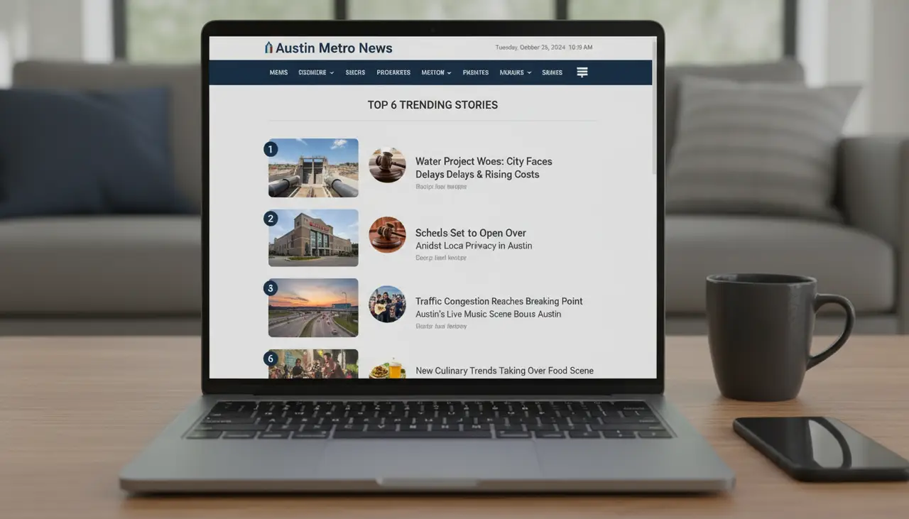 Water project, Scheels, lawsuit: Top 6 trending stories in the Austin metro