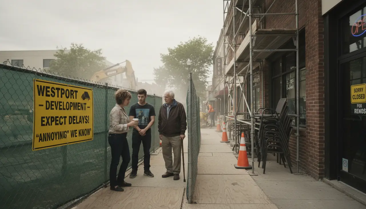 Westport residents are weary of 'annoying' construction around their businesses and hangouts