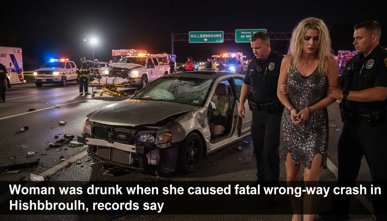 Woman was drunk when she caused fatal wrong-way crash in Hillsborough, records say